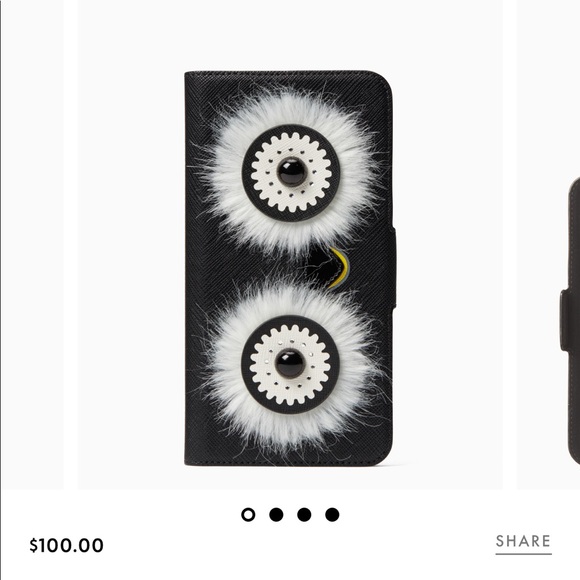 Kate Spade Accessories Penguin Folio Case For Iphone Xs Max